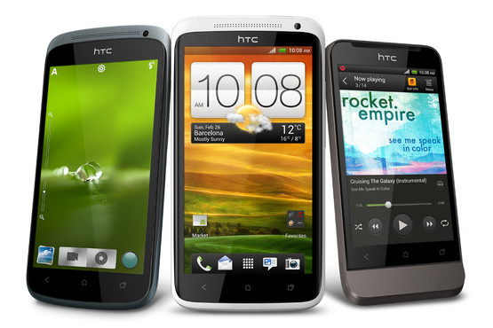 Представлены HTC One X, One S и One V